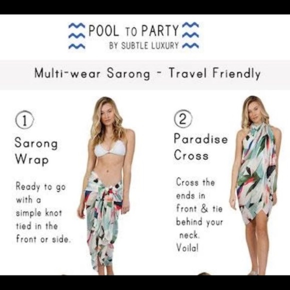 Birds Of Paradise Pareo - Picture 4 of 6